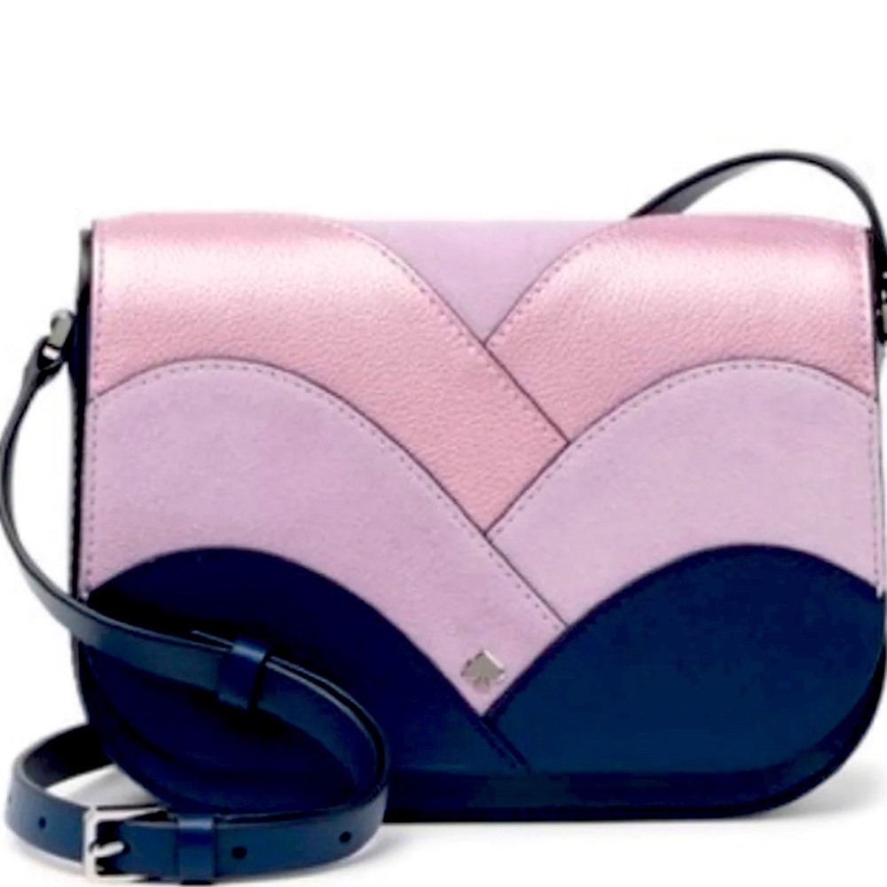 New kate spade Nadine patchwork crossbody bag - Picture 1 of 15